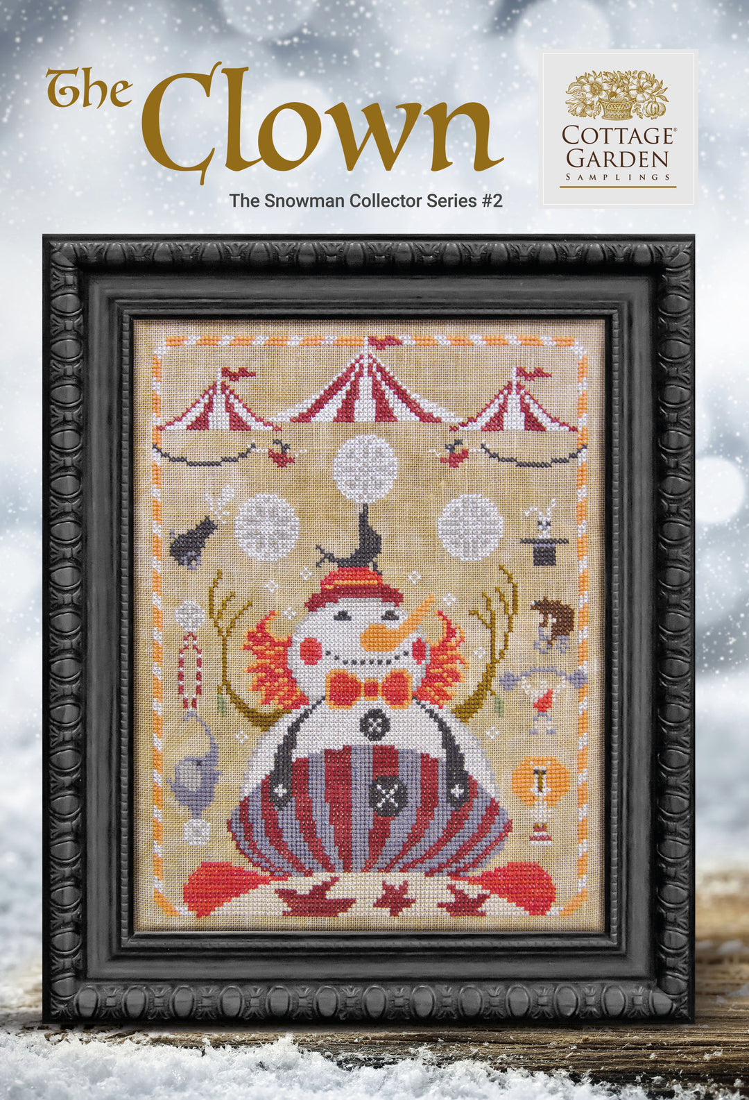 The Clown - Snowman Collector Series #2 | Cottage Garden Samplings