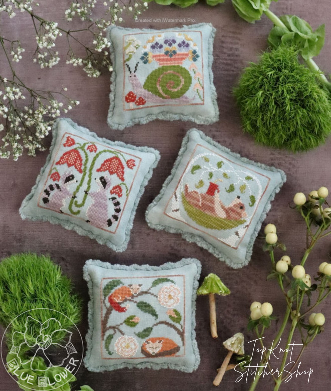 Spring Forest Scrapbook Part 2 | The Blue Flower