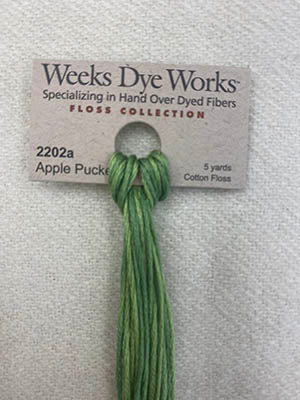 Apple Pucker | Weeks Dye Works - Hand-Dyed Embroidery Floss