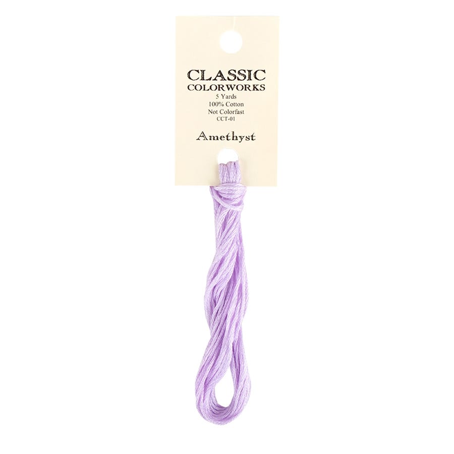 Amethyst | Classic Colorworks Hand-Dyed Embroidery Floss
