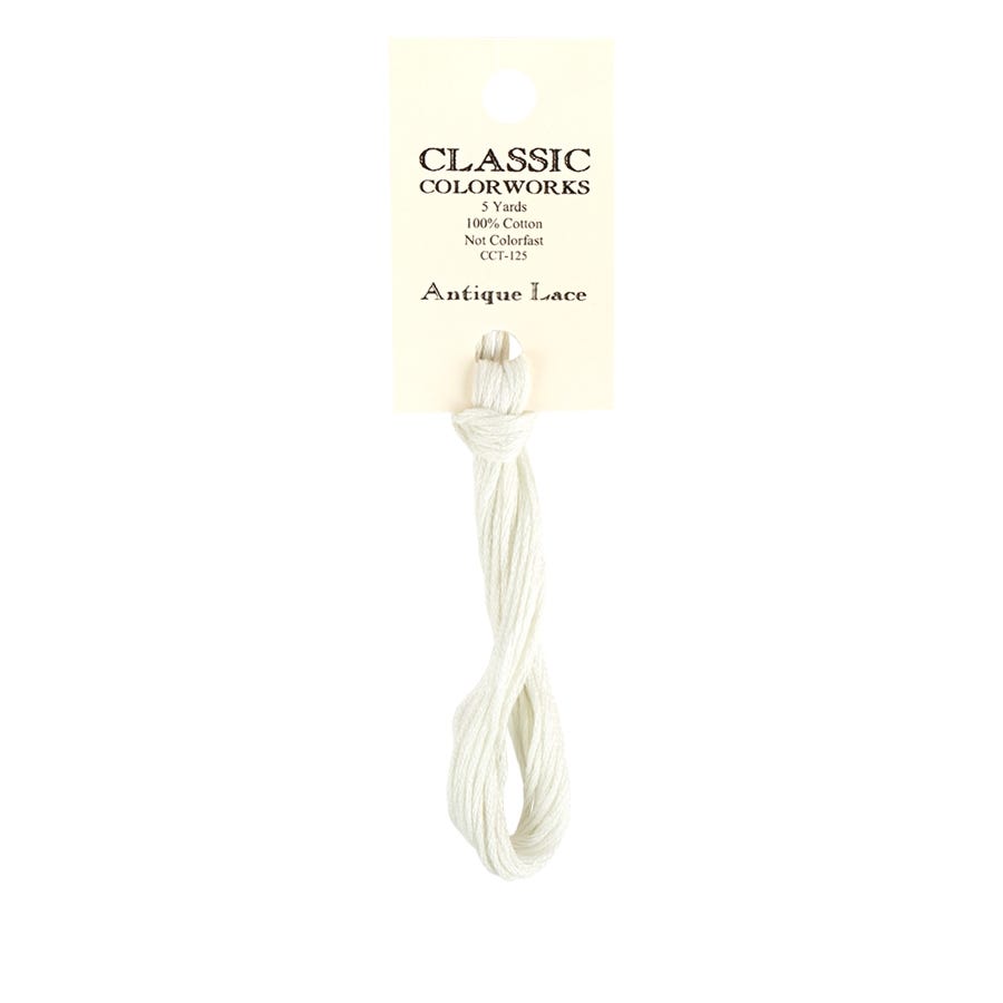 Antique Lace Classic Colorworks Thread | Hand-Dyed Embroidery Floss