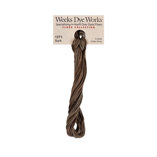 Bark | Weeks Dye Works - Hand-Dyed Embroidery Floss