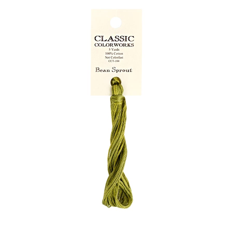 Bean Sprout Classic Colorworks Thread | Hand-Dyed Embroidery Floss