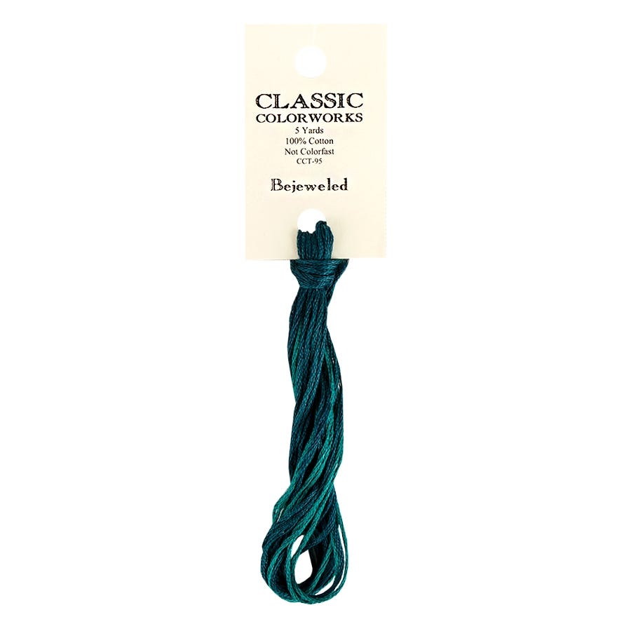 Bejeweled Classic Colorworks Thread | Hand-Dyed Embroidery Floss