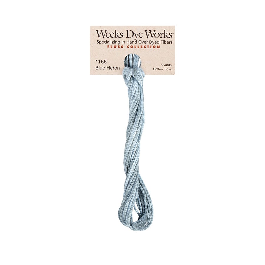 light blue gray embroidery floss