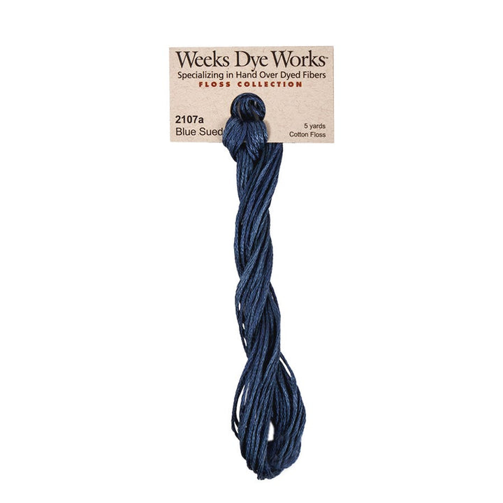 deep blue embroidery floss