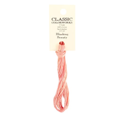 Blushing Beauty Classic Colorworks Thread | Hand-Dyed Embroidery Floss