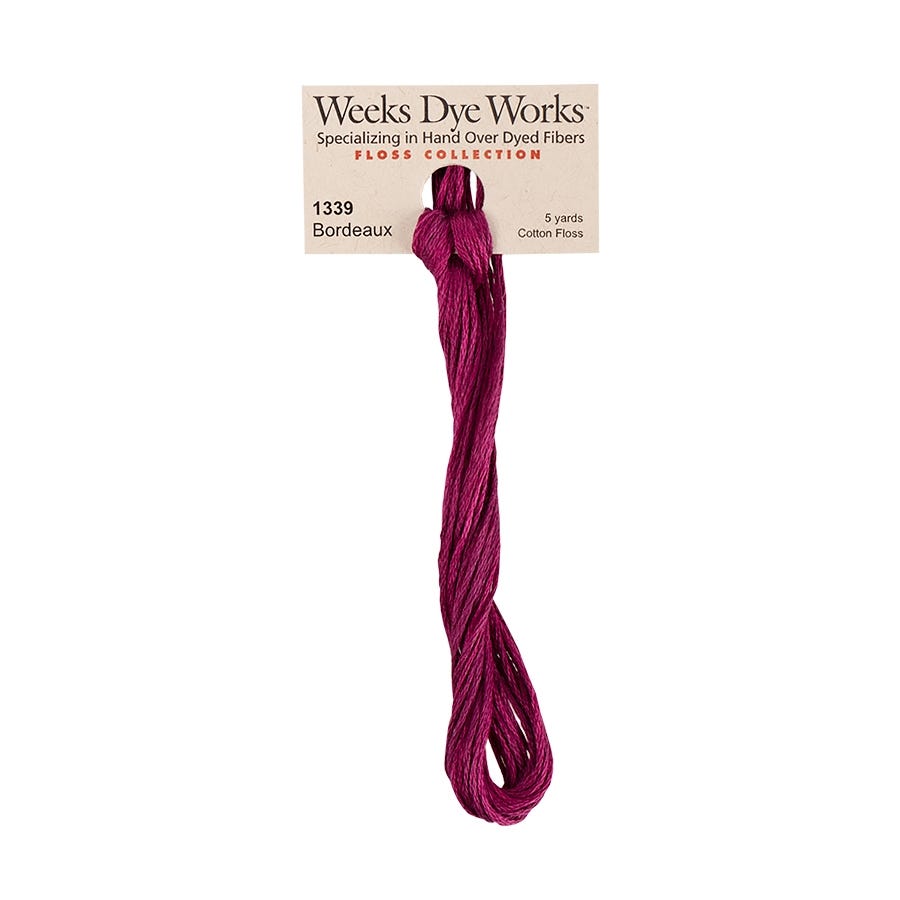 Bordeaux | Weeks Dye Works - Hand-Dyed Embroidery Floss