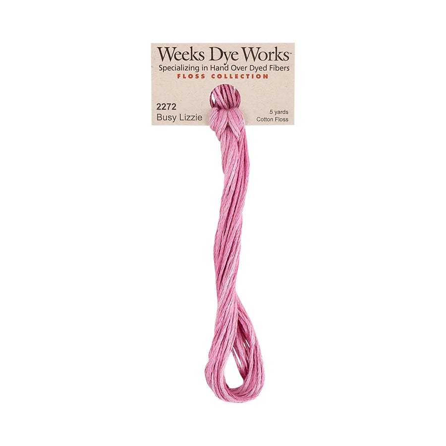Busy Lizzie | Weeks Dye Works - Hand-Dyed Embroidery Floss