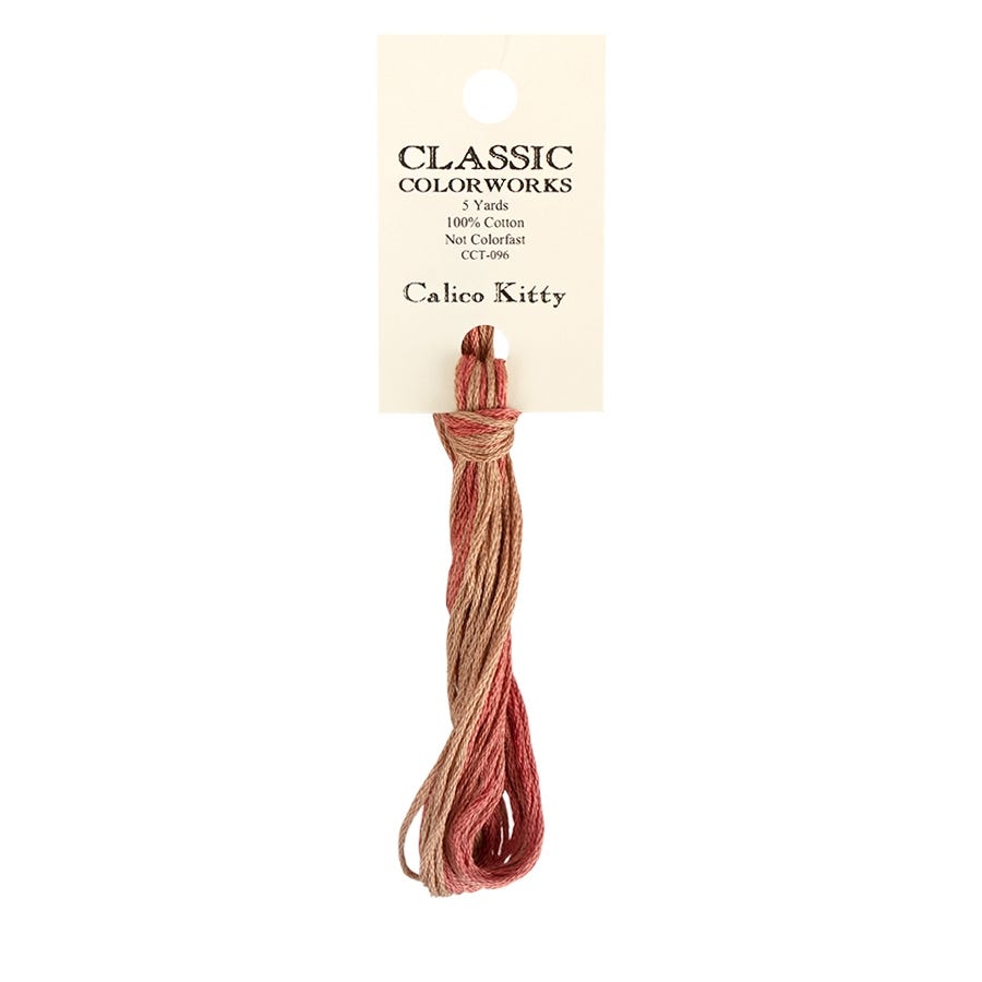 Calico Kitty Classic Colorworks Thread | Hand-Dyed Embroidery Floss