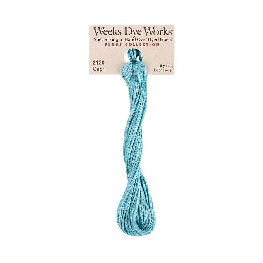 Capri | Weeks Dye Works - Hand-Dyed Embroidery Floss