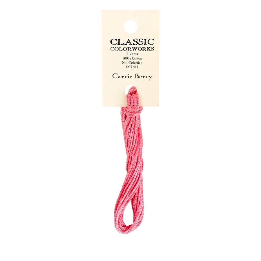 Carrie Berry | Classic Colorworks Hand-Dyed Embroidery Floss