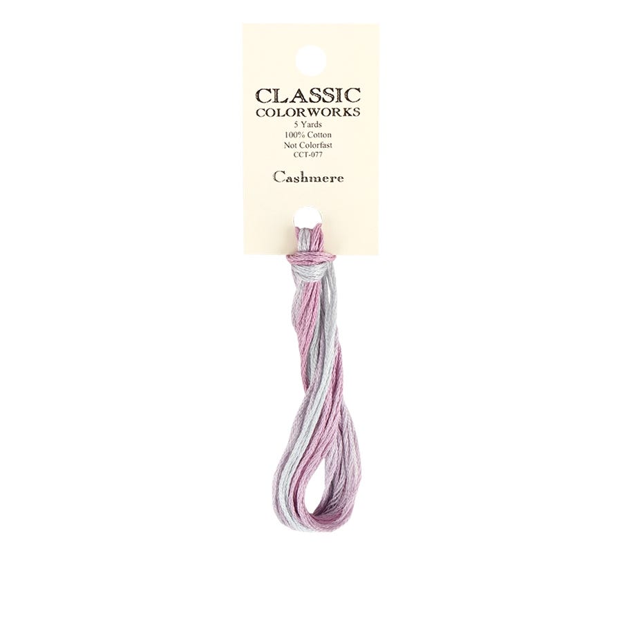 Cashmere Classic Colorworks Thread | Hand-Dyed Embroidery Floss