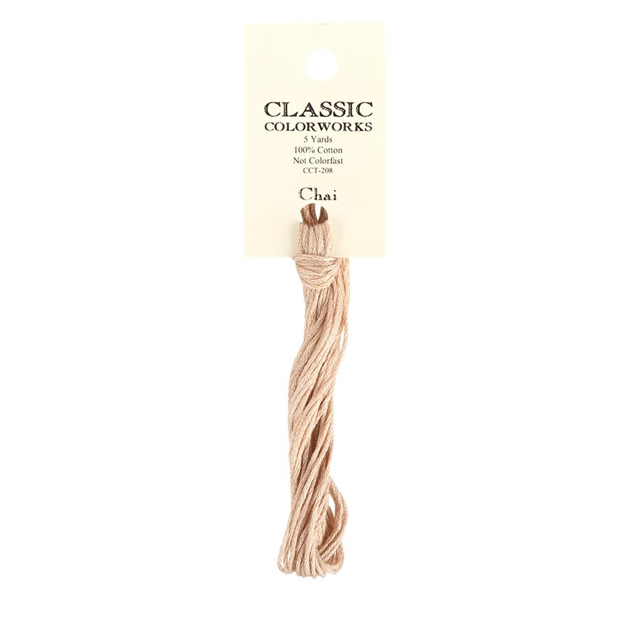 Chai Classic Colorworks Thread | Hand-Dyed Embroidery Floss