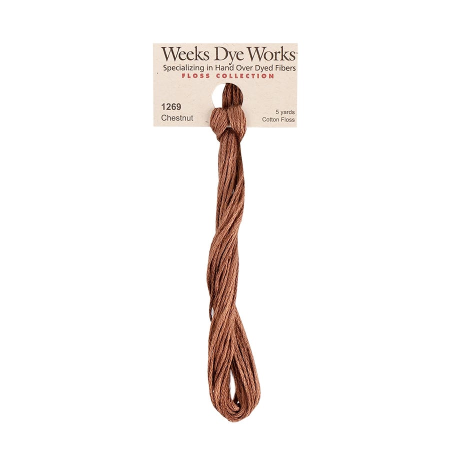 Chestnut | Weeks Dye Works - Hand-Dyed Embroidery Floss