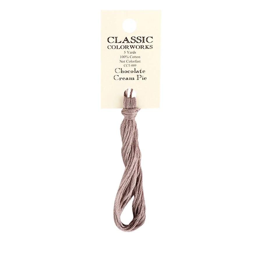 Chocolate Cream Pie Classic Colorworks | Hand-Dyed Embroidery Floss