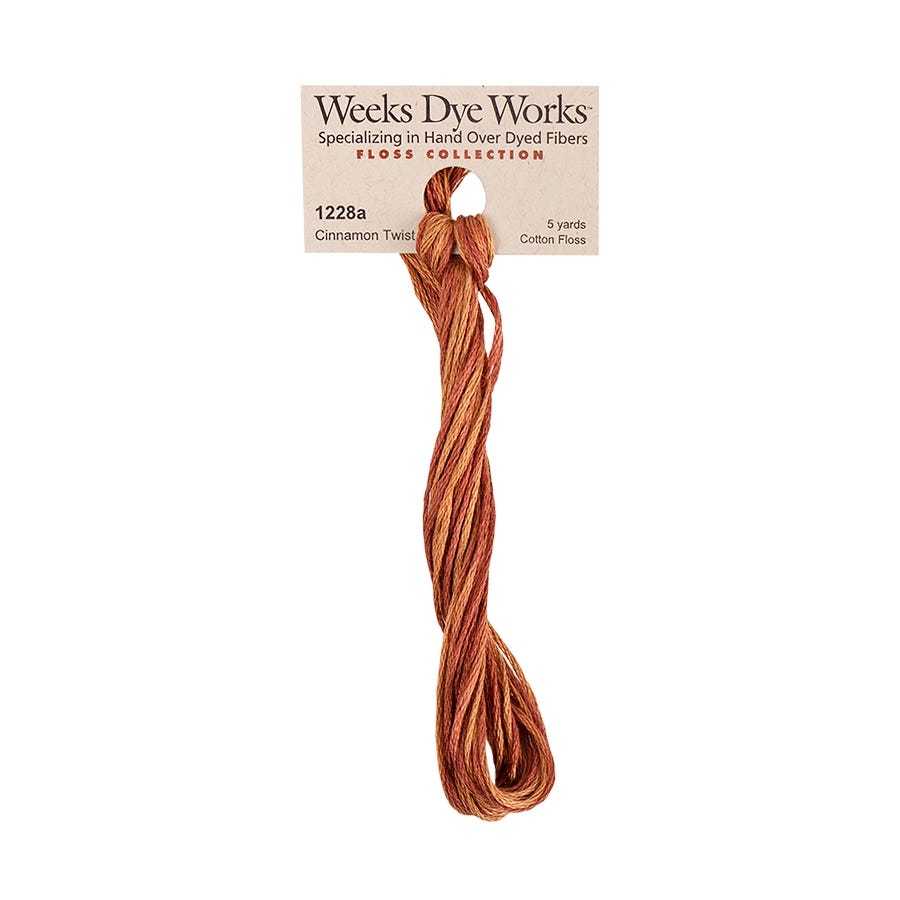 Cinnamon Twist | Weeks Dye Works - Hand-Dyed Embroidery Floss