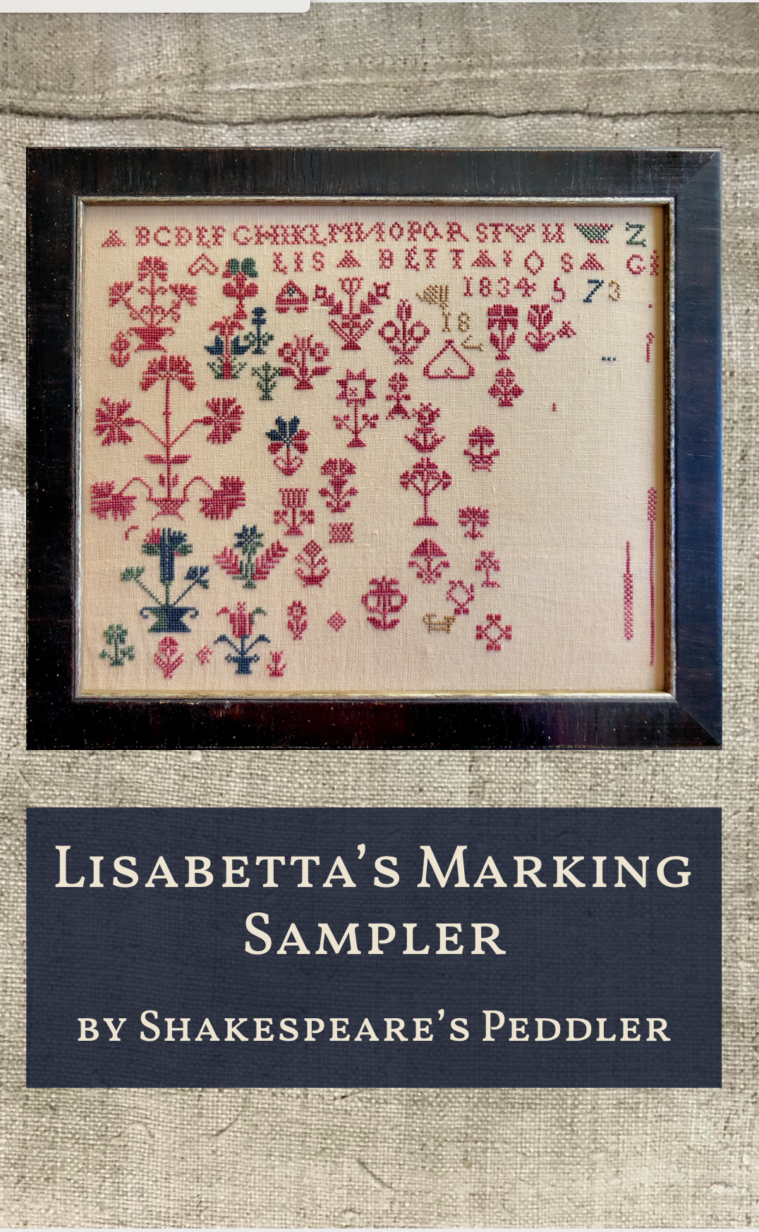 Lisabetta's Marking Sampler | Shakespeare's Peddler