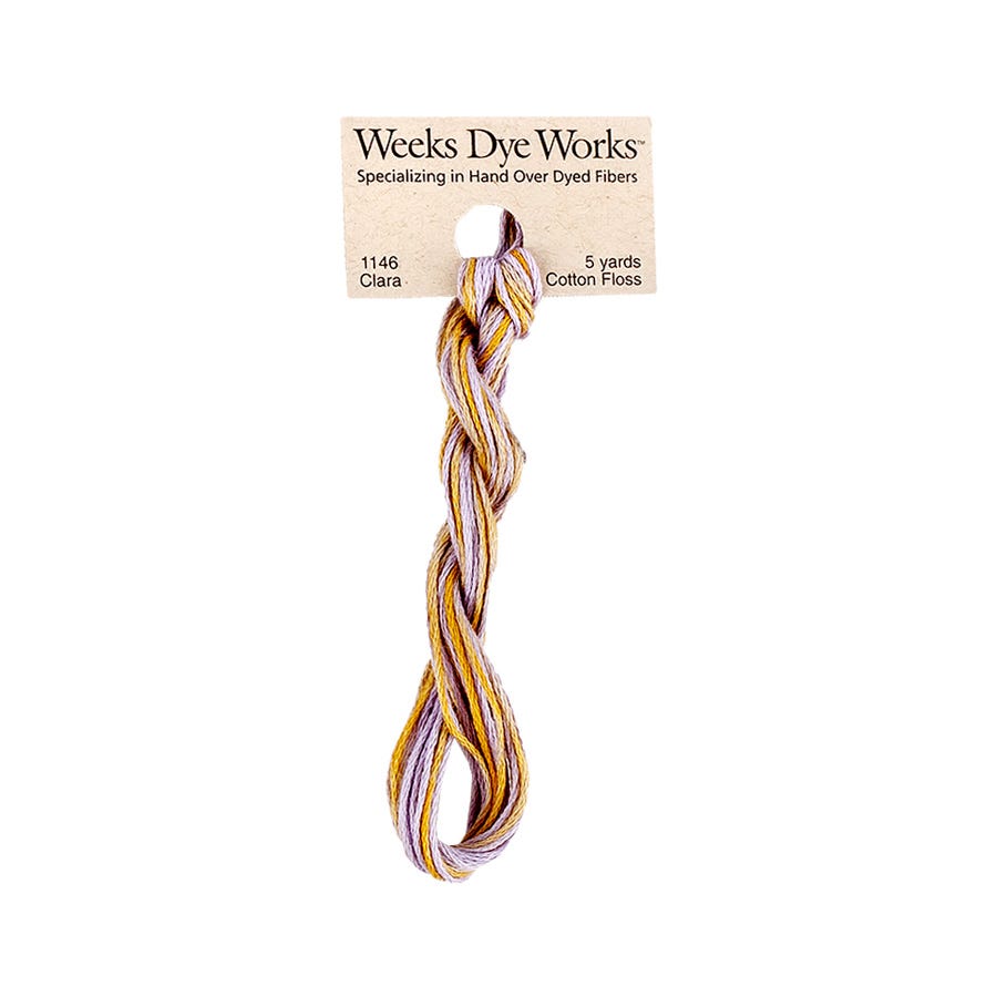 Clara | Weeks Dye Works - Hand-Dyed Embroidery Floss