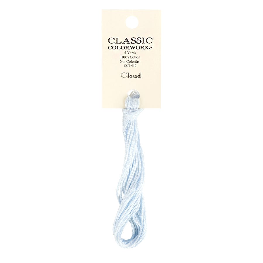 Cloud Classic Colorworks Thread | Hand-Dyed Embroidery Floss
