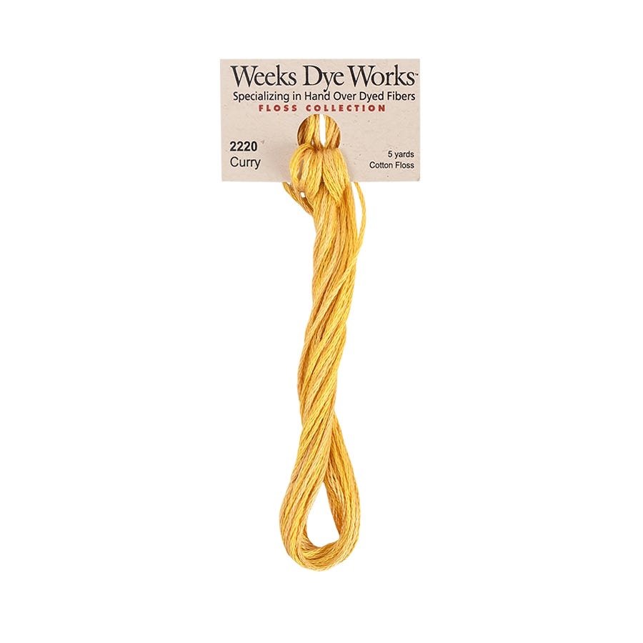 Curry | Weeks Dye Works - Hand-Dyed Embroidery Floss