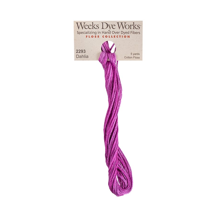 Dahlia | Weeks Dye Works - Hand-Dyed Embroidery Floss