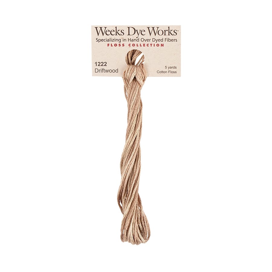 Driftwood | Weeks Dye Works - Hand-Dyed Embroidery Floss