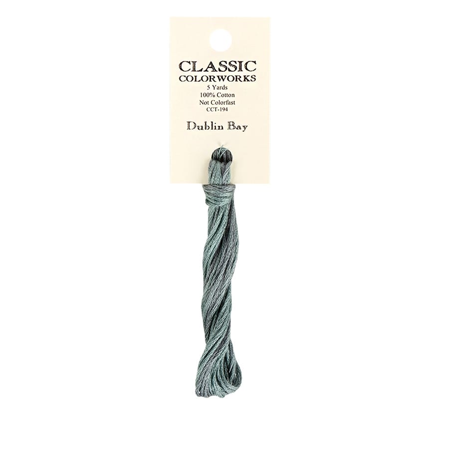 Dublin Bay Classic Colorworks Thread | Hand-Dyed Embroidery Floss