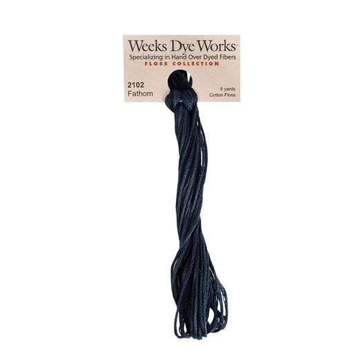 Fathom | Weeks Dye Works - Hand-Dyed Embroidery Floss