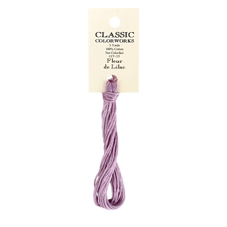 Fleur De Lilac | Classic Colorworks Hand-Dyed Embroidery Floss