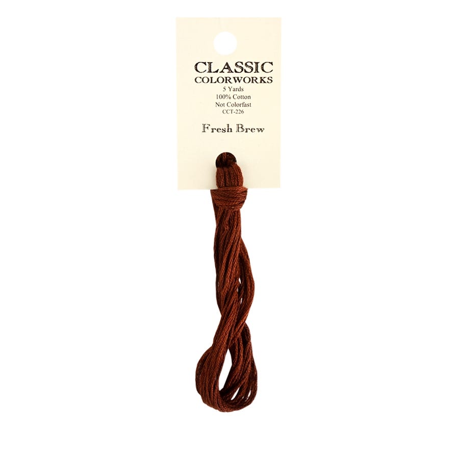 Fresh Brew Classic Colorworks Thread | Hand-Dyed Embroidery Floss