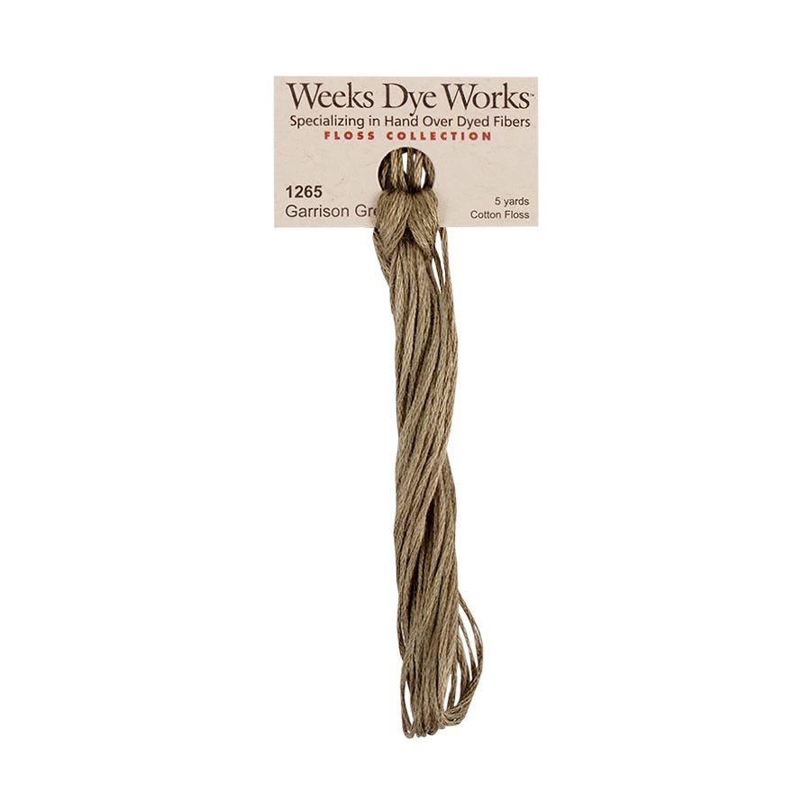 Garrison Green | Weeks Dye Works - Hand-Dyed Embroidery Floss