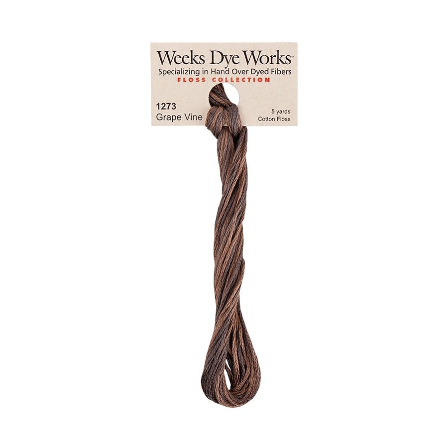 Grape Vine | Weeks Dye Works - Hand-Dyed Embroidery Floss