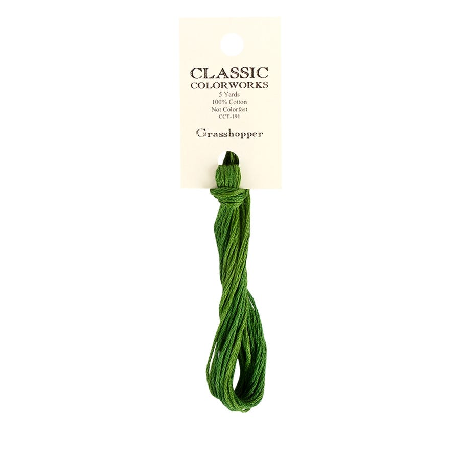 Grasshopper Classic Colorworks Thread | Hand-Dyed Embroidery Floss
