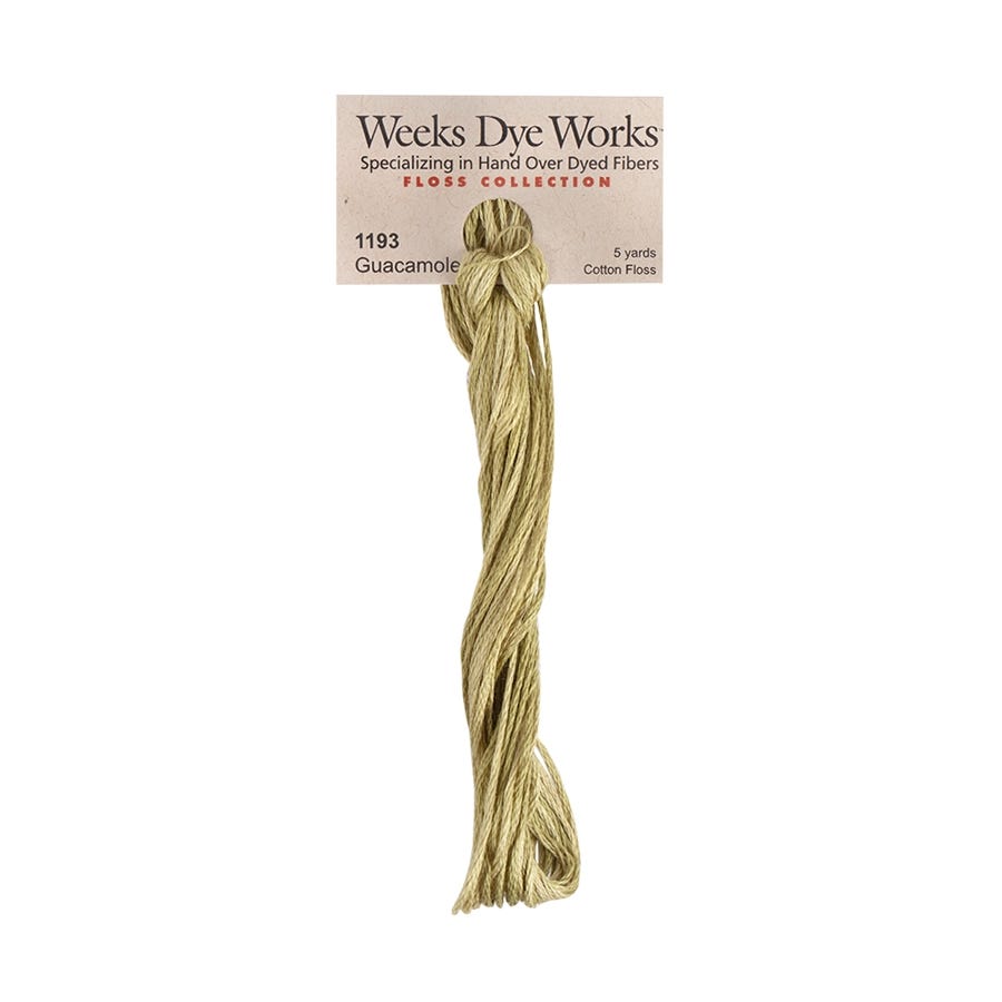 Guacamole | Weeks Dye Works - Hand-Dyed Embroidery Floss