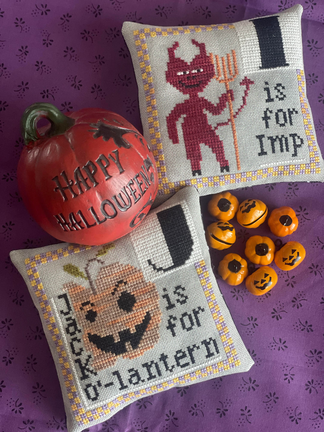 Halloween Alphabet: I is for Imp, J is for Jacko'-Lantern | Romy's Creations