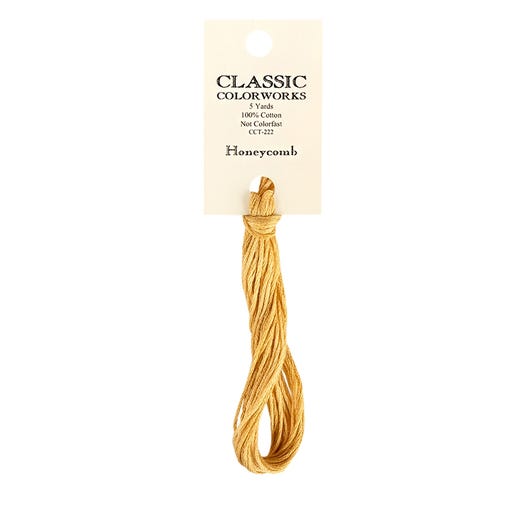 Honeycomb Classic Colorworks Thread | Hand-Dyed Embroidery Floss