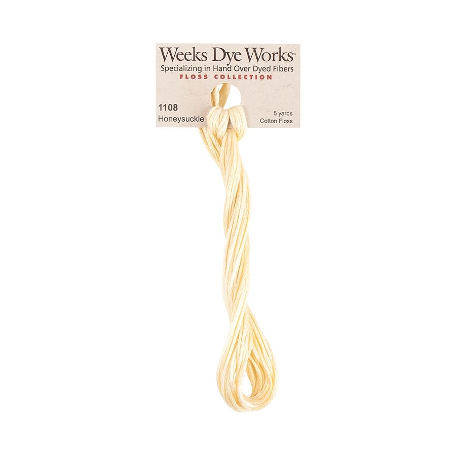 Honeysuckle | Weeks Dye Works - Hand-Dyed Embroidery Floss
