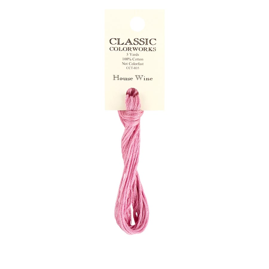 House Wine Classic Colorworks Thread | Hand-Dyed Embroidery Floss