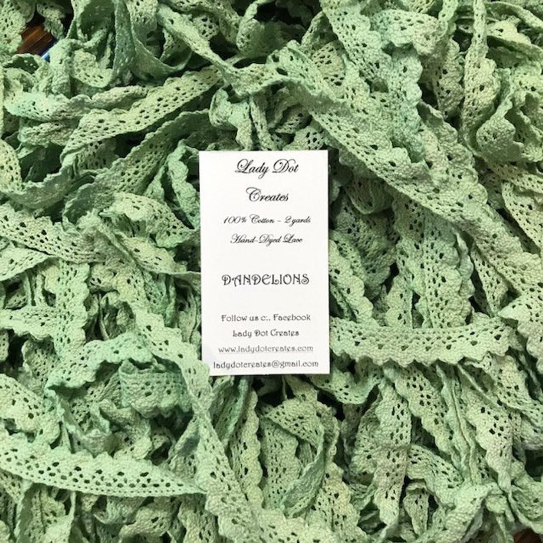 Dandelions Lace | Lady Dot Creates