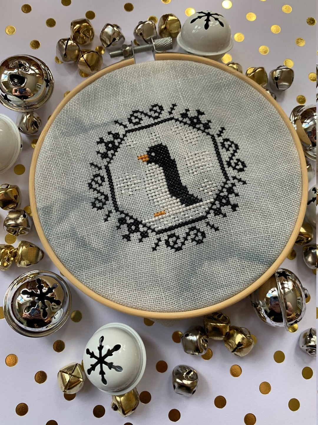 Quirky Quaker Penguin | Darling & Whimsy Designs