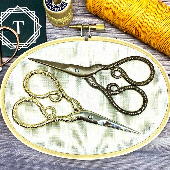 Snake Embroidery Scissors