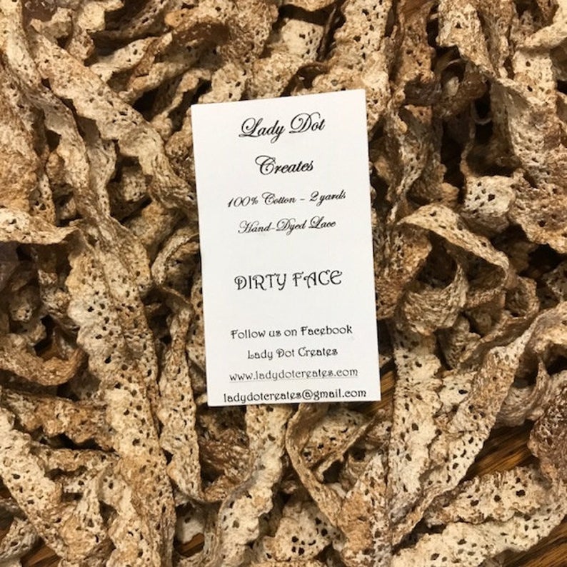 Dirty Face Lace | Lady Dot Creates