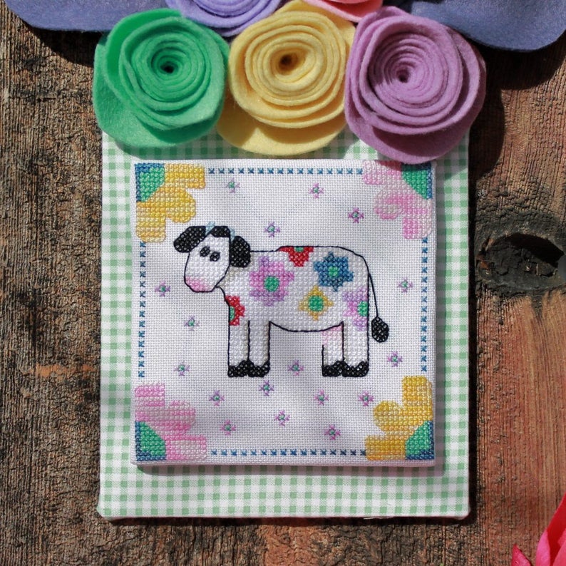 Flora Bloom - The Moo the Merrier | Luhu Stitches