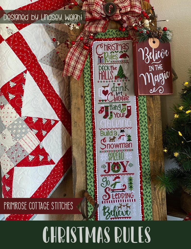 Christmas Rules | Primrose Cottage Stitches