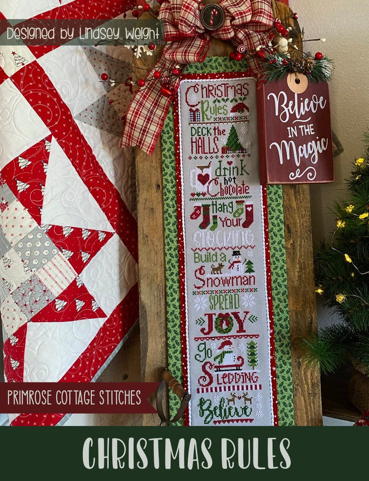 Christmas Rules | Primrose Cottage Stitches (restocking, ships in March)