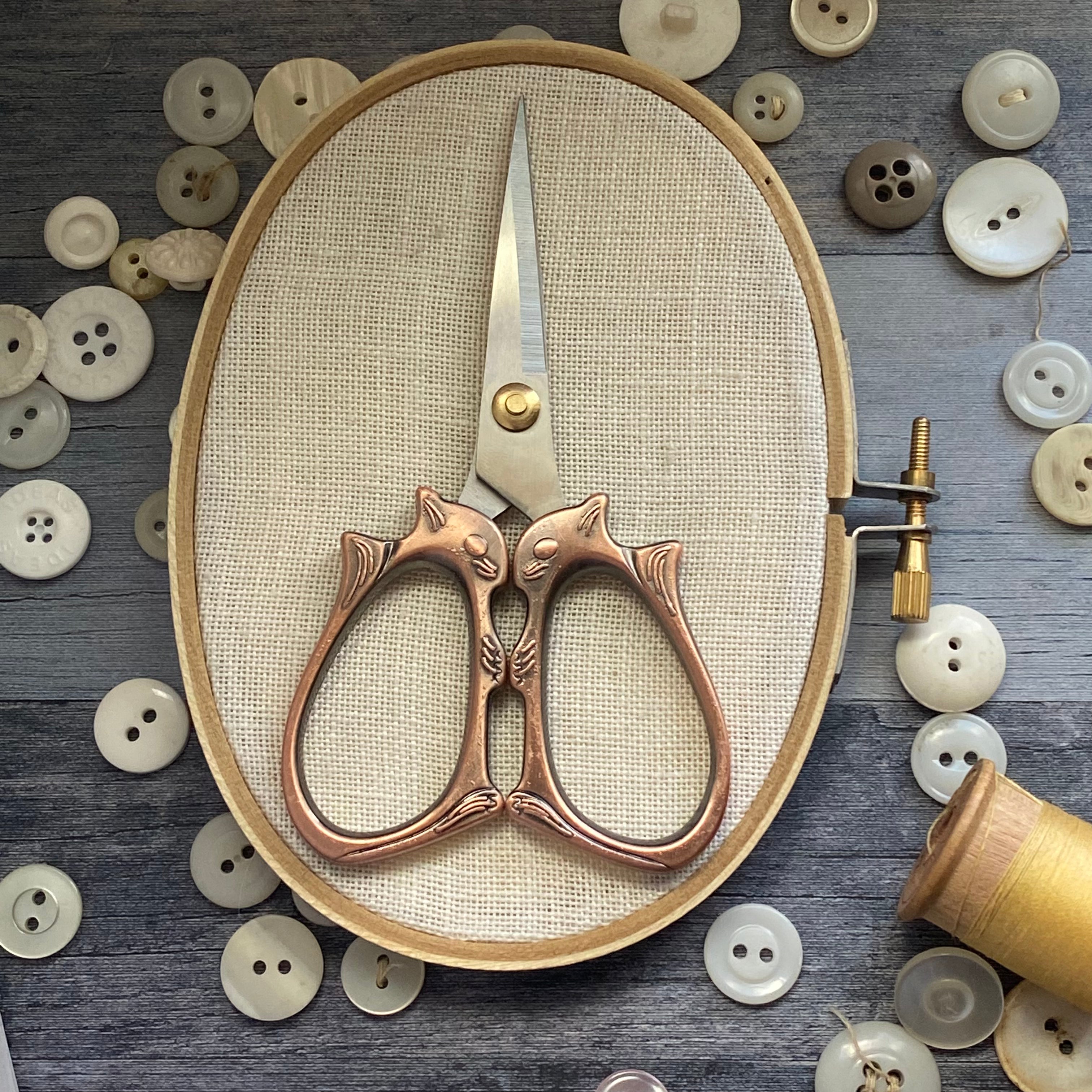 Squirrel Embroidery Scissors