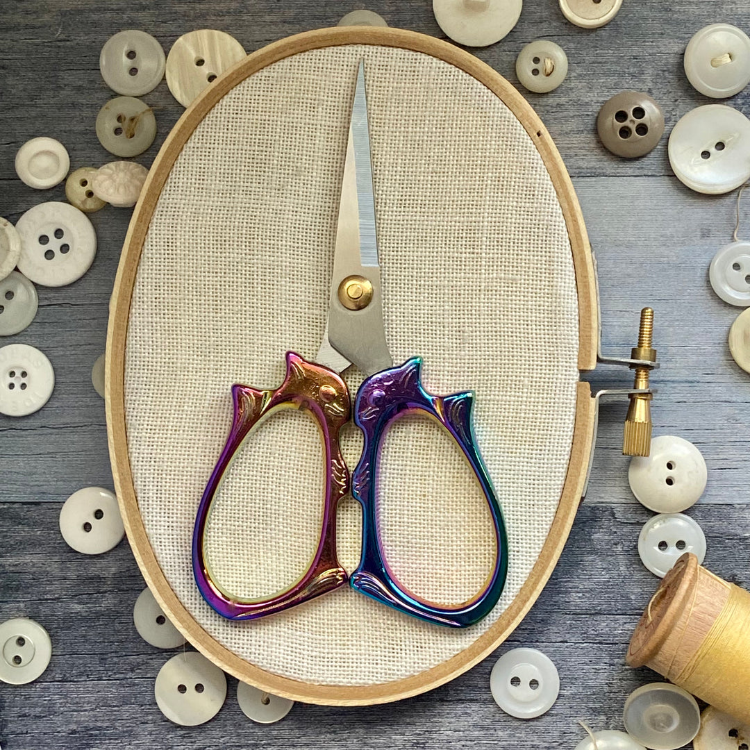 Squirrel Embroidery Scissors