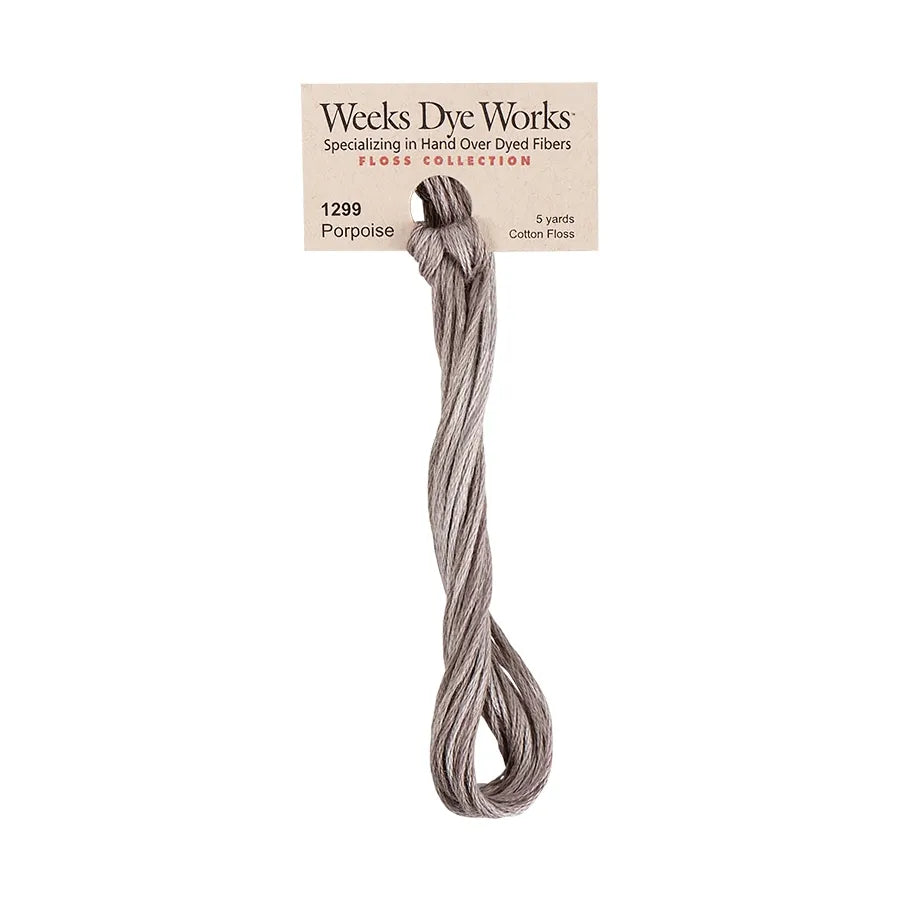 Porpoise | Weeks Dye Works - Hand-Dyed Embroidery Floss