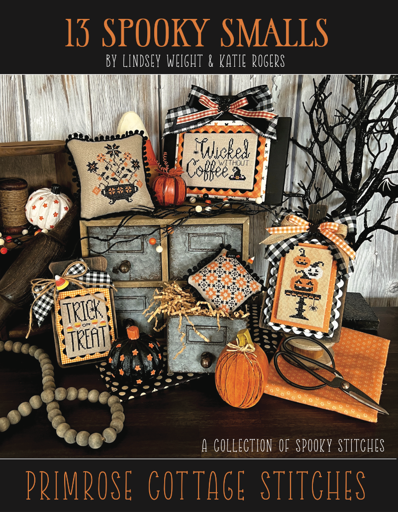 13 Spooky Smalls (Book with 13 designs!) | Primrose Cottage